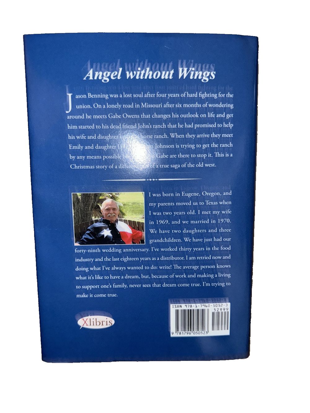 Angel Without Wings: An Old West Christmas Tale, DaveyDooDeals – the book cover for angel without wings