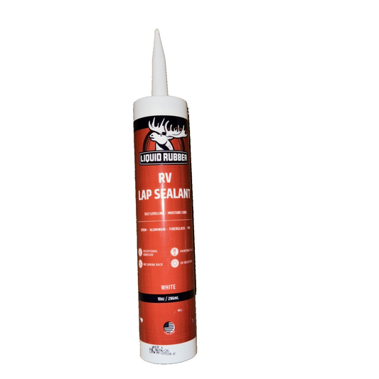 Liquid Rubber RV Lap Sealant, White, 1 Pack