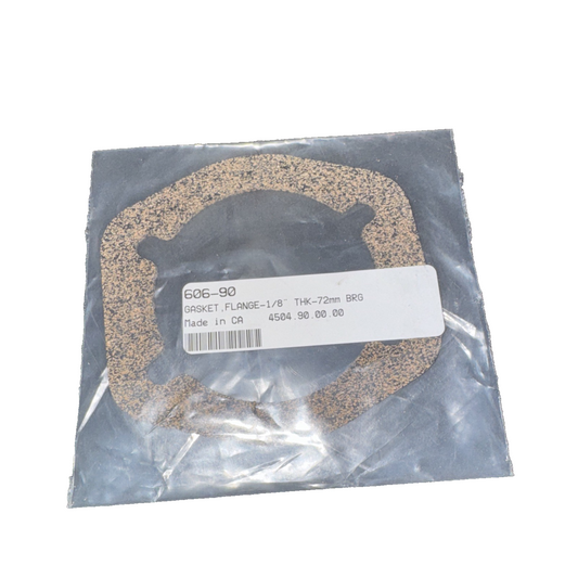 606-90 - GASKET,FLANGE-1/8"THK-72mm BRG