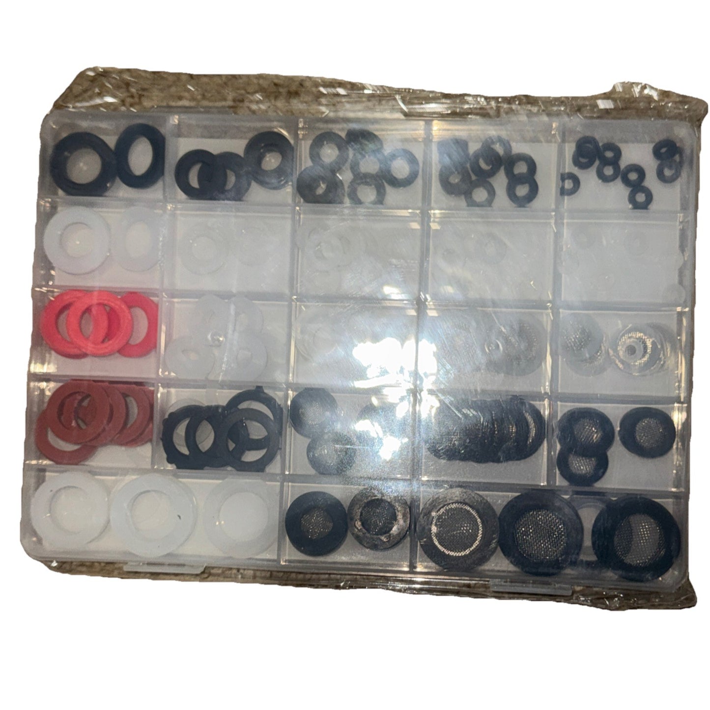 Keze Plumbing Washer Assortment Kit 165 PCS