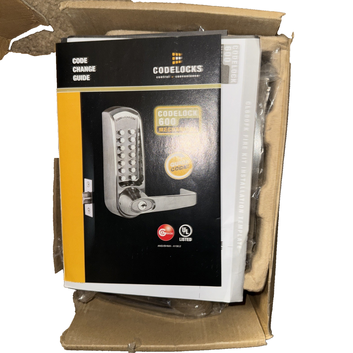 Tubular Lock Code Decoder Codelocks Heavy Duty Tubular Lever Latchbolt Quick Code - Brushed 2 3 ...
