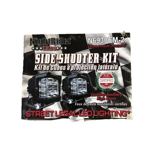 Nightrider LEDS - N6930EM-2 - LIGHT, SIDE SHOOTER KIT – kit de lampes leds leds noirs