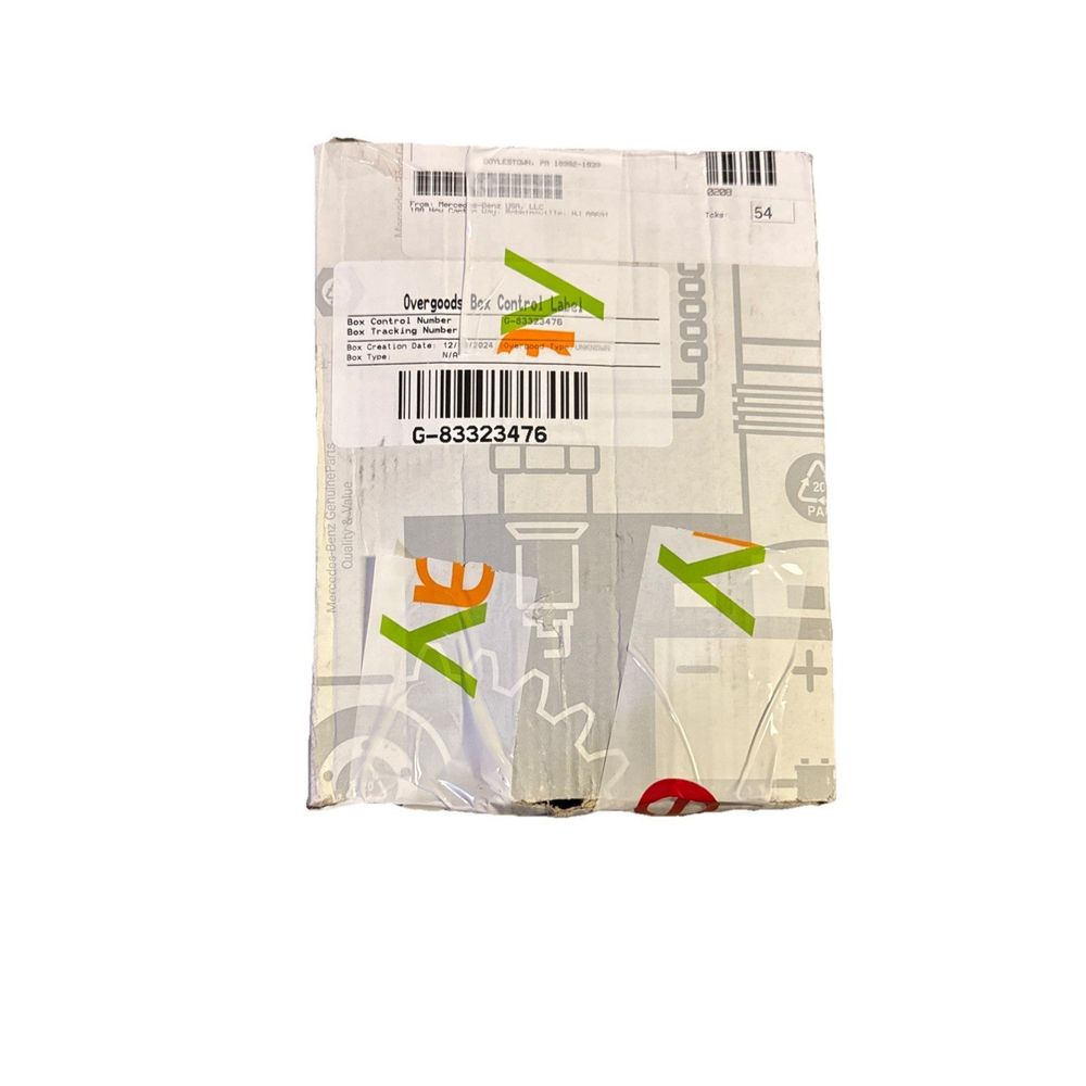 Mercedes-Benz Thermostat (260-200-29-00) – Genuine Replacement Part – a bag of plastic material with a barcode
